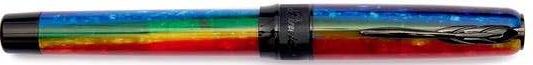 Pineider Arco Stilo Rainbow Fountain Pen .-